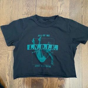 Brandy Melville cropped t shirt